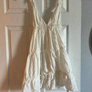 Princess Polly- white summer mini dress